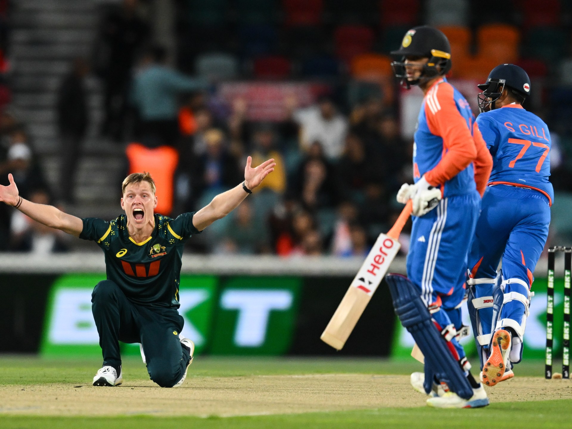 LIVE: Australia vs India – second T20 international | Cricket News