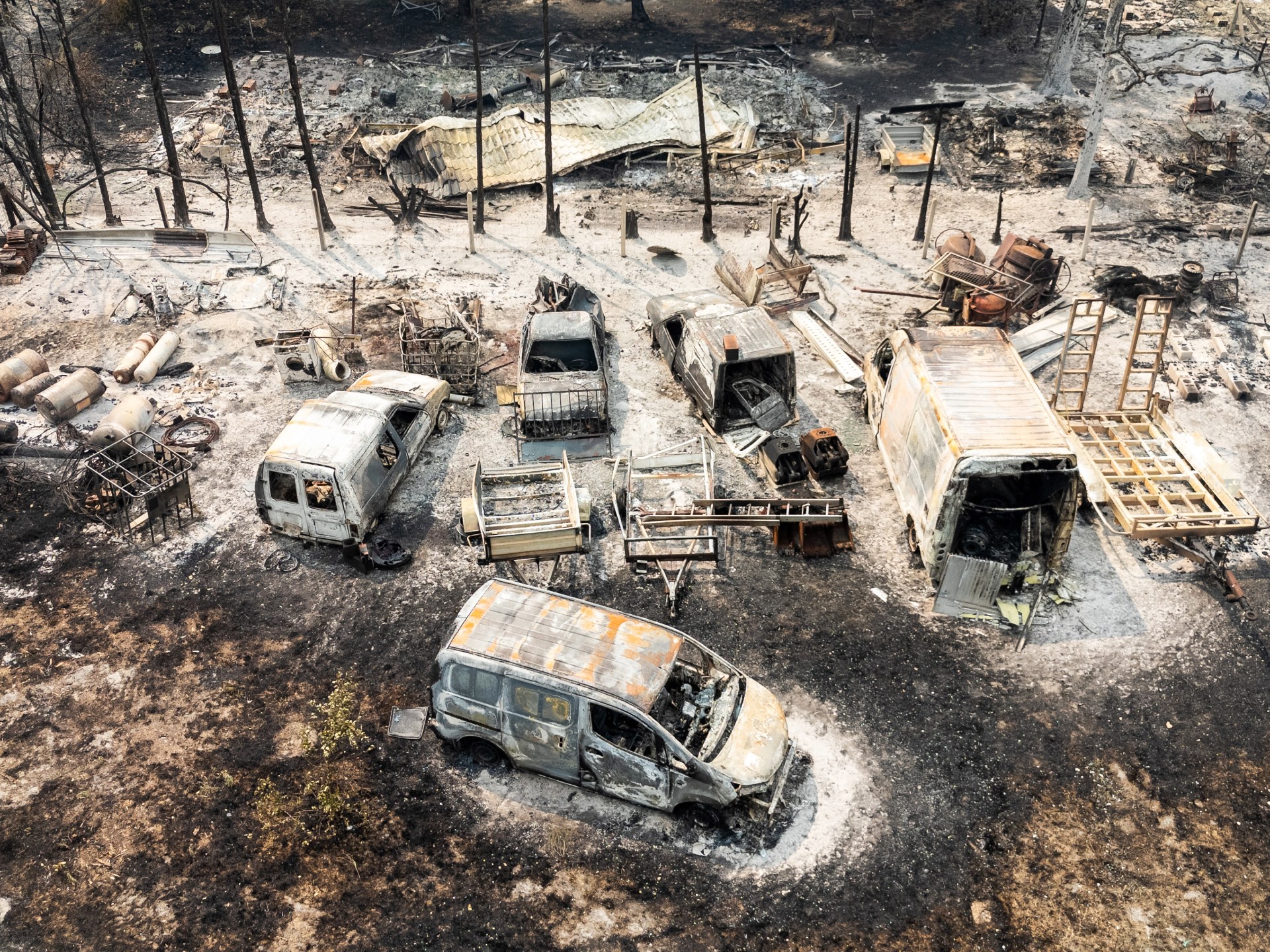 Photos: Wildfires in France drive 250,000 people from their homes | Gallery