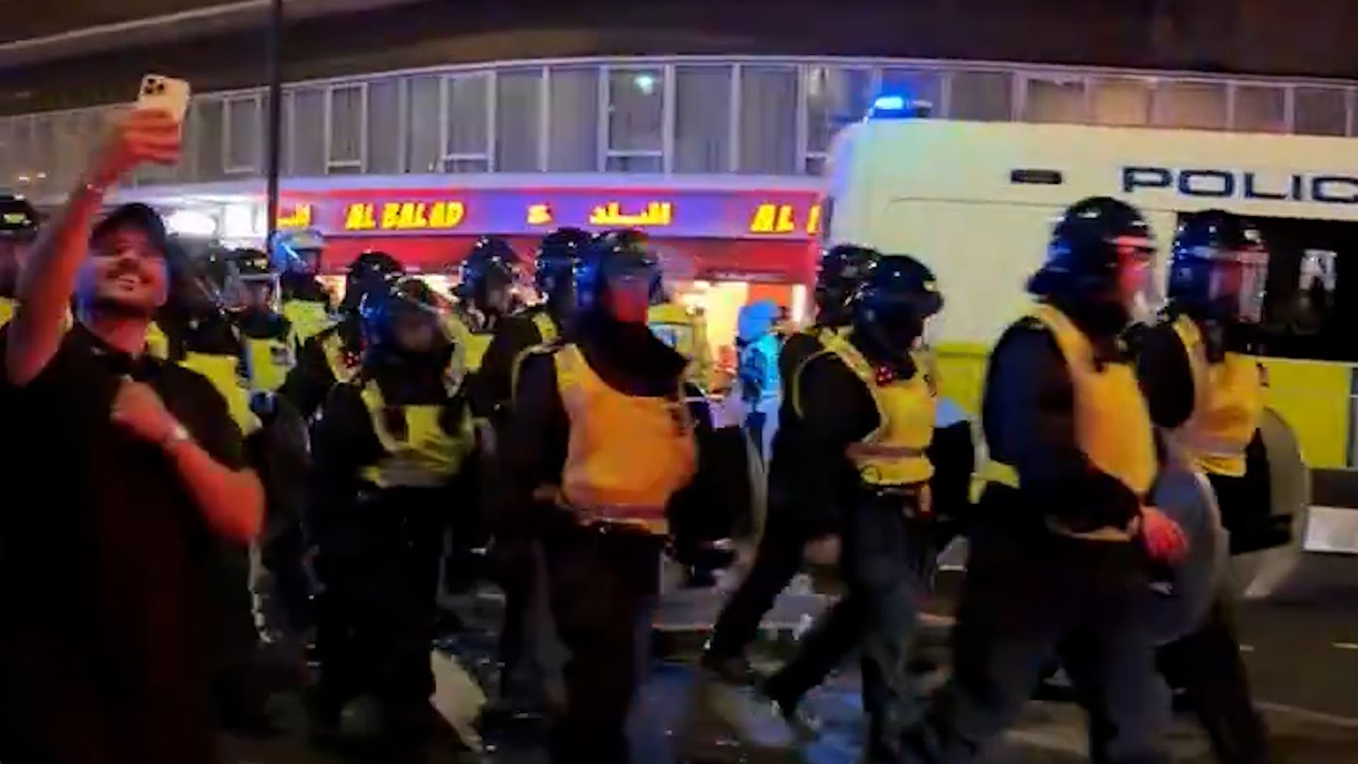 UK police confront Morocco fans over unrest after World Cup loss | World Cup
